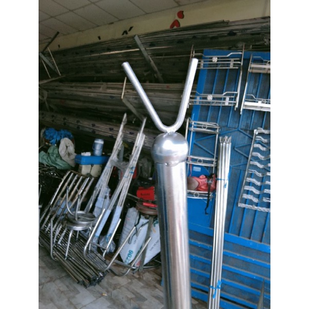 Cây chọc lấy đồ ,treo đồ,lấy trái cây trên cao toàn bộ inox 100%-cứng cáp,chắc chắn