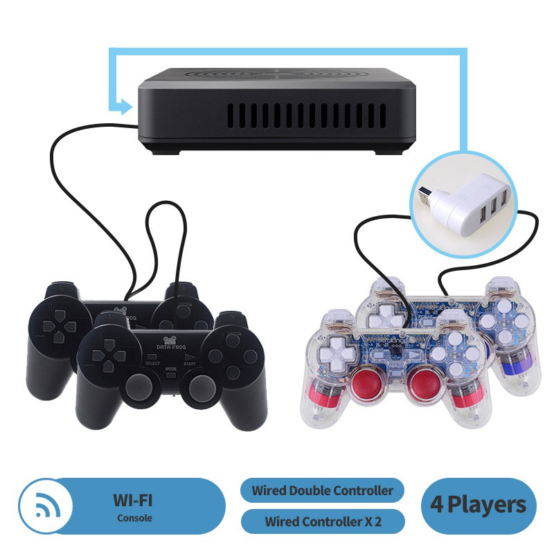 Máy Game Đời Mới Tích Hợp Tất Cả Game Xưa Đến Nintendo/PS2/PSP Xuất TV HDMI Kho Game Hơn 12 Nghìn Trò