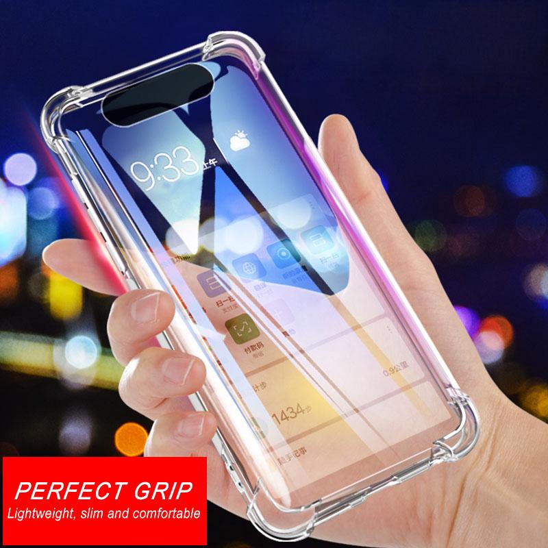 Ốp điện thoại trong suốt mềm chống sốc cho Samsung Galaxy A80