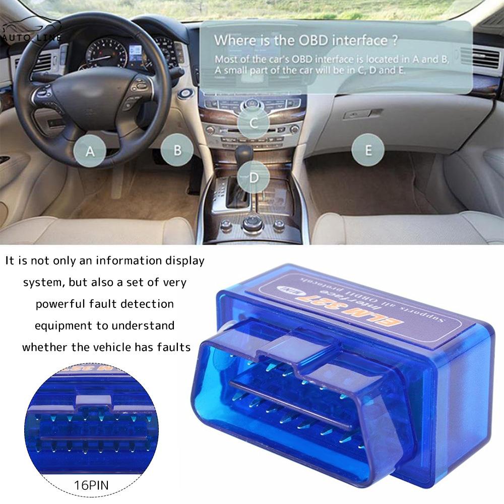 Máy Quét Kiểm Tra Động Cơ Bluetooth V2.1 OBD2 SHOPCYC6957