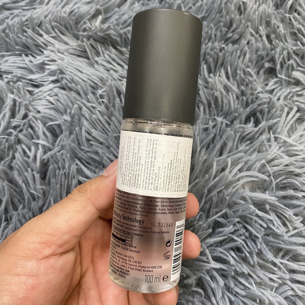 Tinh dầu chống rối KMS TAME FRIZZ DE-FRIZZ Oil 100ml