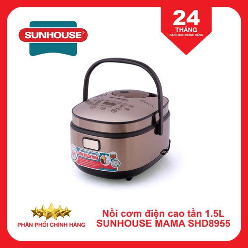 Nồi cơm điện cao tần 1.5L SUNHOUSE MAMA SHD8955