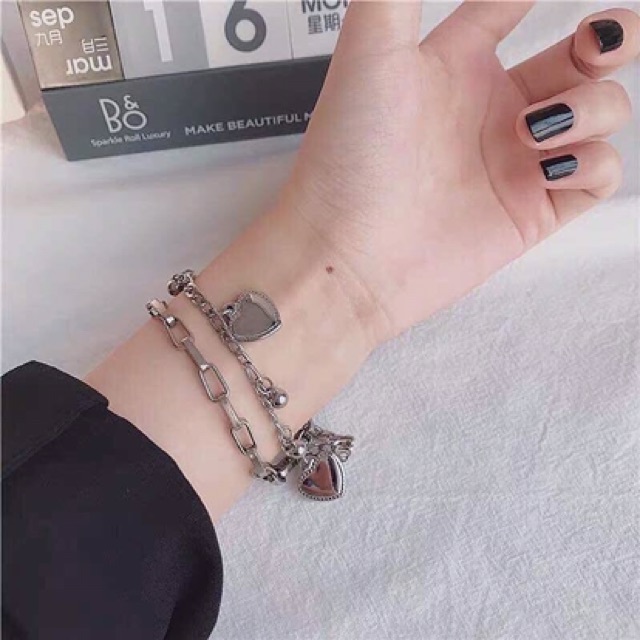 Lắc tay Kim Loại Tim, Cây, Thánh giá