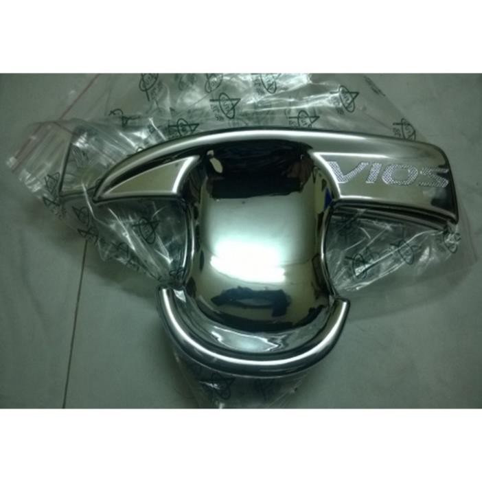 -Ốp trang trí hõm cửa mạ crom cho xe VIOS đời 2008 đến 2013