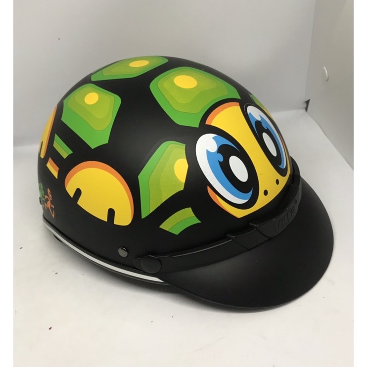 Mũ bảo hiểm nửa đầu 1/2,Hình rùa kute
