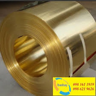 đồng tấm vàng 0.2mmx500mmx600mm