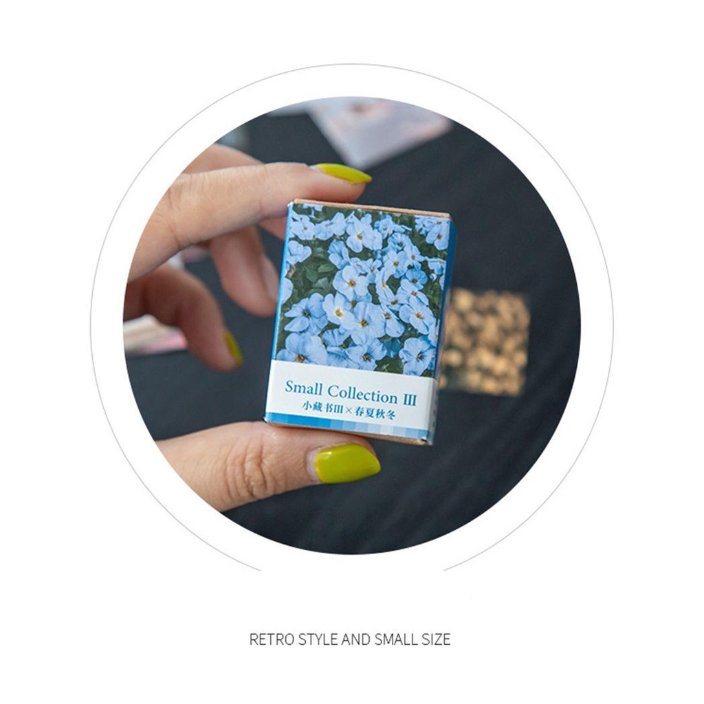 Set 100 Miếng Dán Bằng Giấy Dùng Trang Trí Nhật Ký DIY