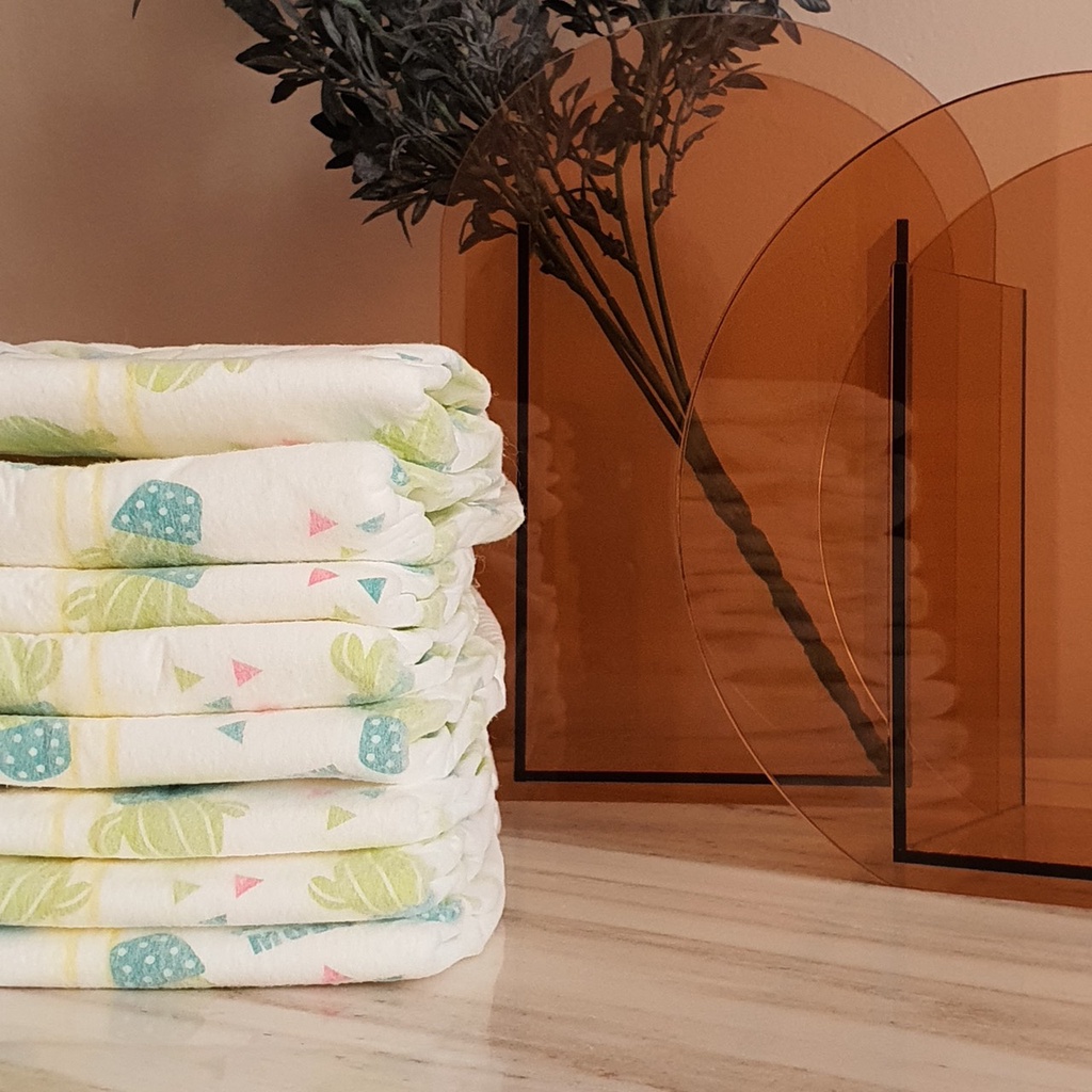 Bỉm dán/quần Baby Moby chống tràn thấm hút siêu tốc NB42/S40/M50/L40/XL36