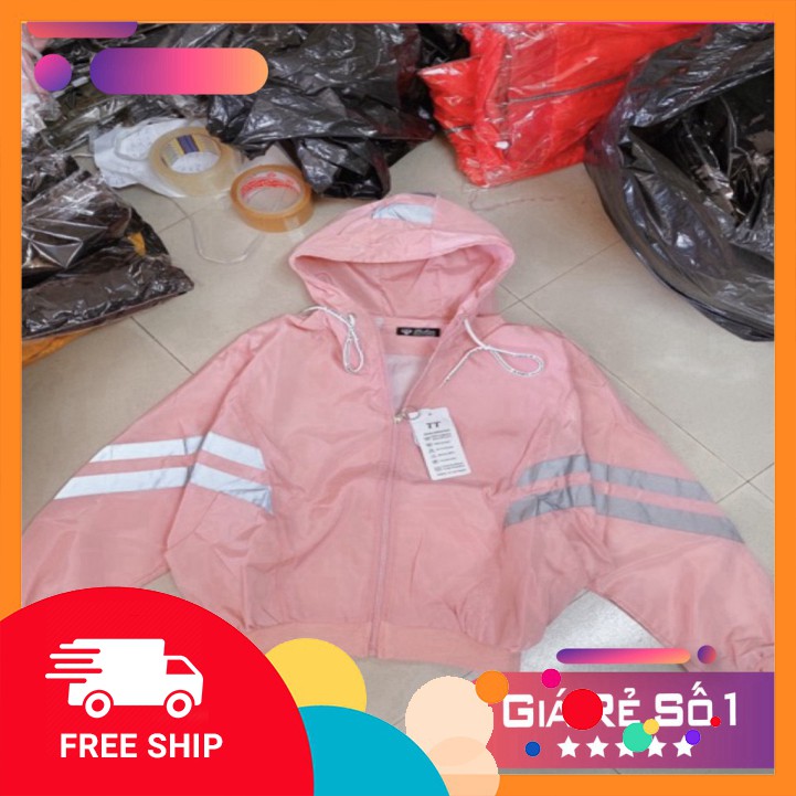 𝗡𝗘𝗪 𝗔𝗥𝗥𝗜𝗩𝗔𝗟 Áo Khoác Dù Phản Quang Hot Hit( Ảnh Chụp Thật)