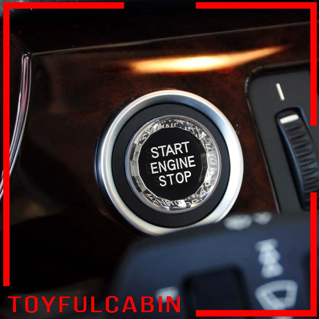 [TOYFULCABIN] NEW Engine Start Stop Switch Button Cover Trim for BMW E90 E91 E92 E84 E70