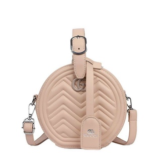 Túi đeo chéo Cốp tròn gc tag đồng màu