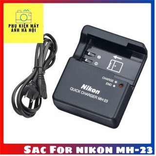 Sạc pin nikon mh - 23 cho pin en-el9a cho máy nikon d3000, nikon d5000, nikon d60, nikon d40x, nikon d40