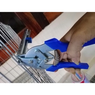 Combo kìm băng + 10 hộp ghim ghép lồng