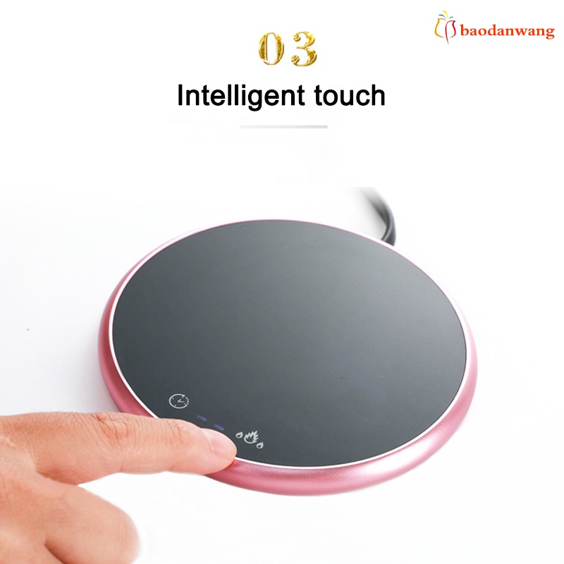 Đế hâm nóng cà phê bằng điện có hẹn giờ 2 chế độ chất lượng cao