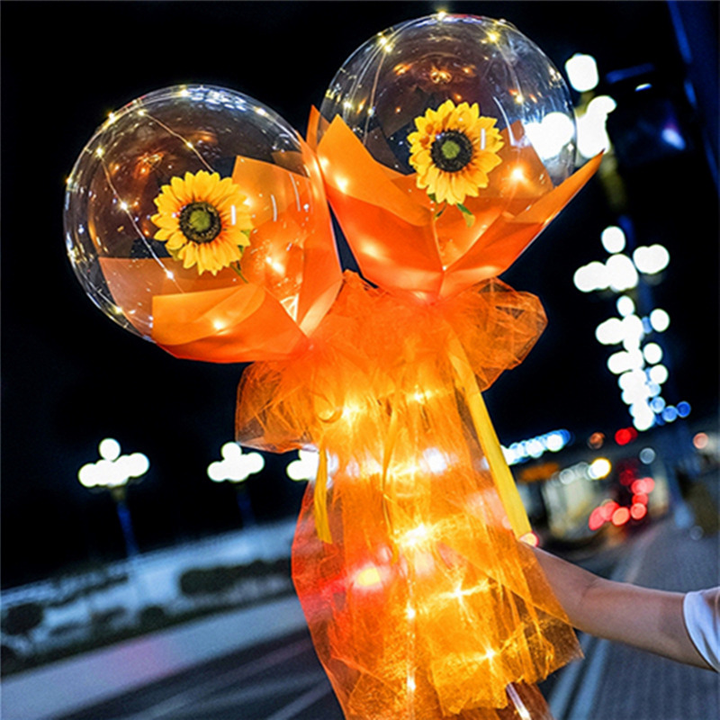 Bong bóng trong suốt cỡ 12 inch dùng trang trí nhà cửa/tiệc cưới tiện dụng