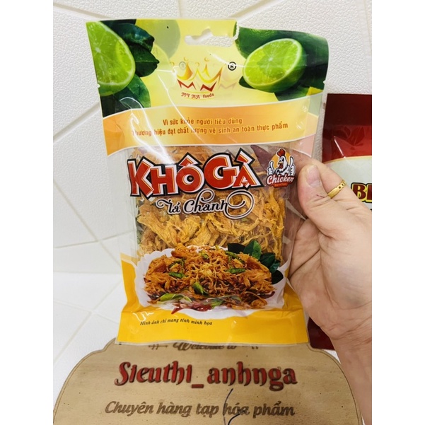 Thịt Bò Khô/Gà Khô Khay80g/100g
