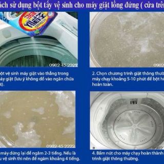 Bột tẩy lồng máy giặt gói 450g ( combo sỉ )