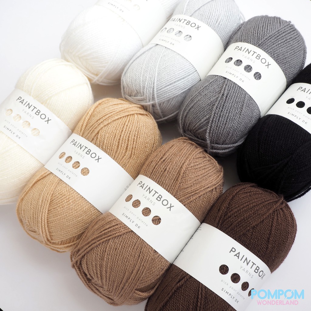 Len sợi Acrylic Paintbox Yarns Simply DK (Tông màu đất)