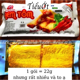 Snack nem tôm siêu ngon ( gói 22g)