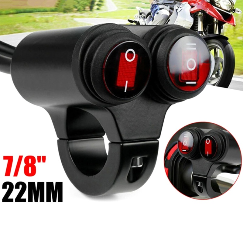 Công Tắc Điều Khiển Đèn Pha 2 Dũa + 3 Dũa Cho Xe Máy