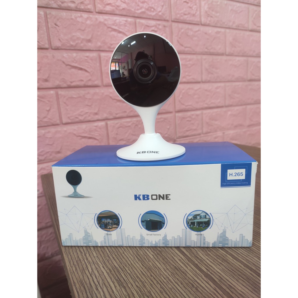 Camera IP Wifi 2.0MP KBONE KN-H21W Trong Nhà - Chính Hãng Bảo Hành 2 Năm