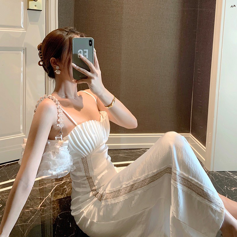 Đầm nữ hai dây dáng dài Emilyshop