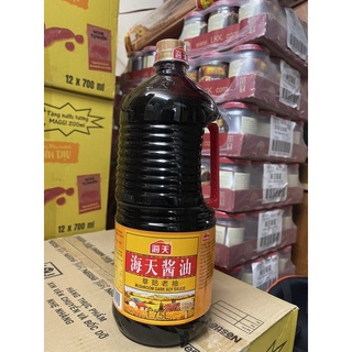 Hắc xì dầu Hải Thiên hương nấm 1.75l-Superior Mushroom Soy Sauce Haday