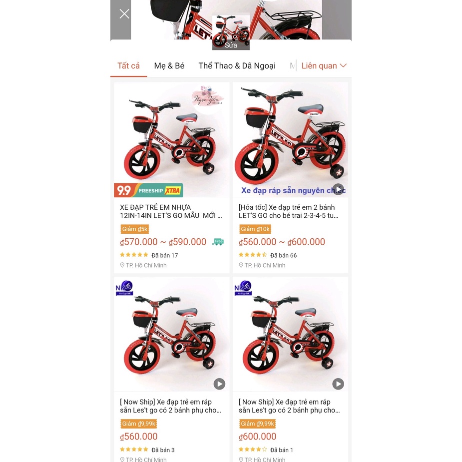 Xe Đạp Trẻ Em Les't go là mẫu xe nam đáng được mong chờ nhất hiện nay với thiết kế đẹp mắt, sơn tĩnh điện cao cấp