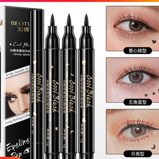 (Bán buôn sỉ) Bút Kẻ Mắt in Hình Xăm 2in1 Heng Fang Double Eyeliner