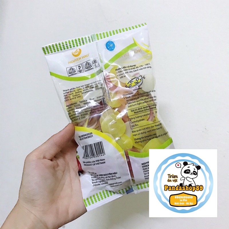 Bánh phồng rau củ - date mới