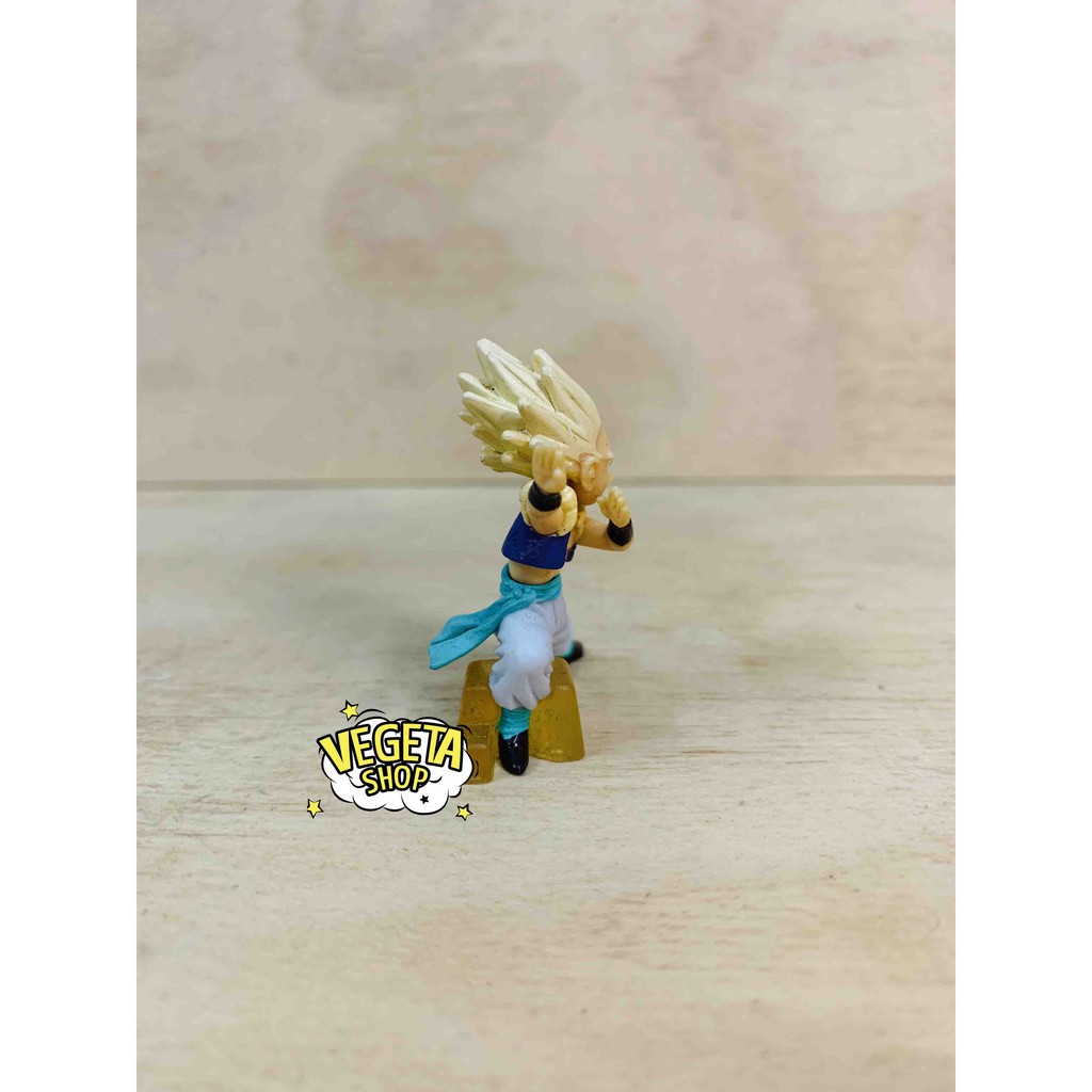 Mô hình Dragon Ball - Gotenks SSJ - HG Gashapon DragonBall Z 18 - Chính hãng Bandai - Cao 4,5cm