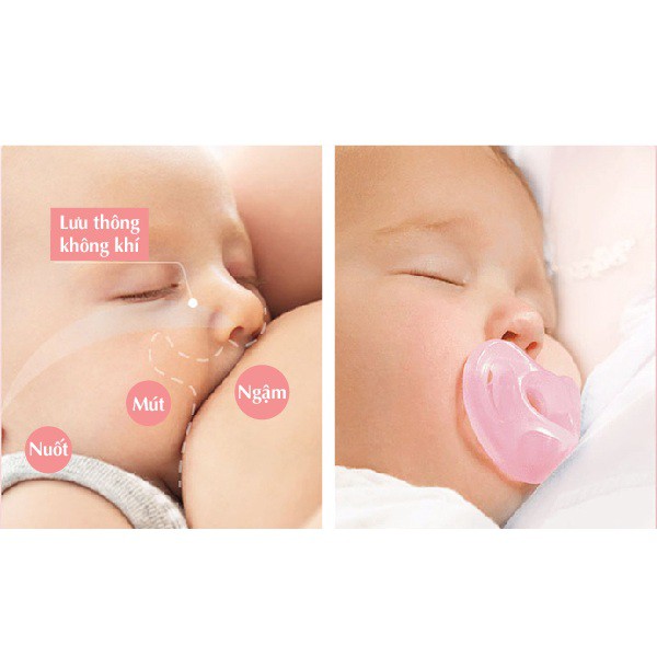 Ti giả NUK Sensitive Silicone 0-6m / 6-18m