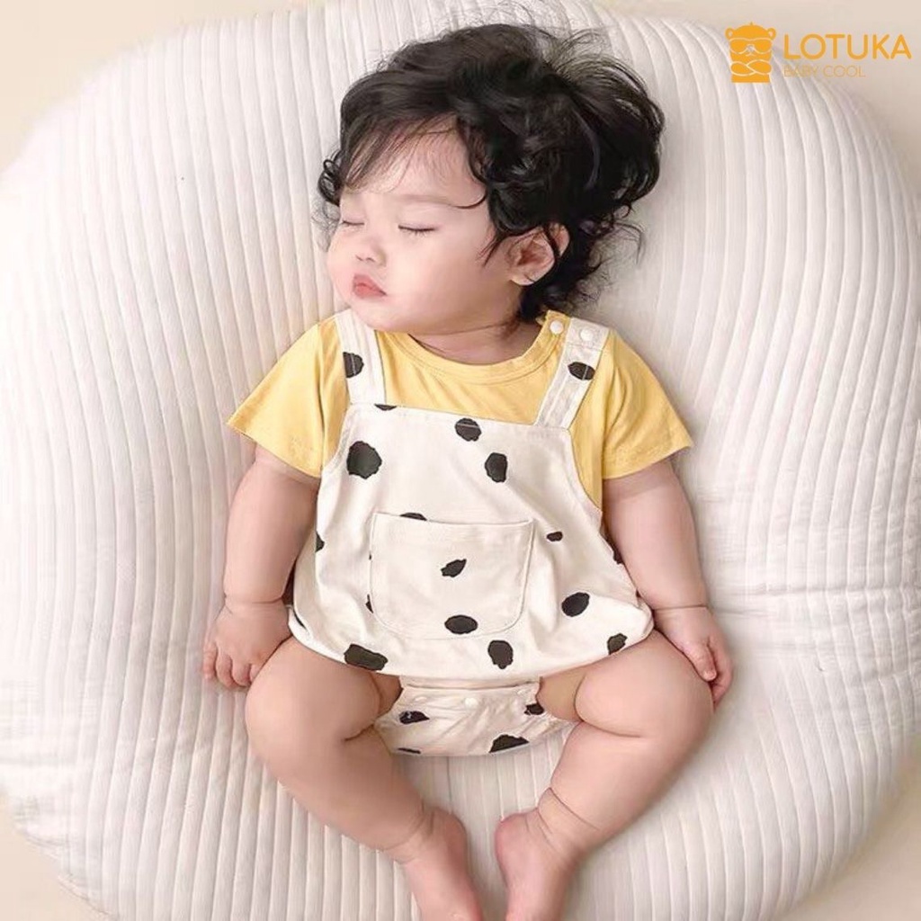 Bodysuit cho bé hình yếm dễ thương, bộ body đùi bé trai bé gái, mẫu quần áo sơ sinh từ 3-12kg