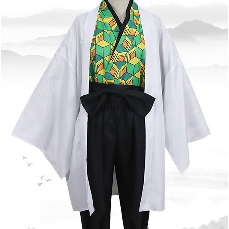 Bộ Đồ Kimono Hóa Trang Nhân Vật Sabito Phong Cách Nhật Bản Mới