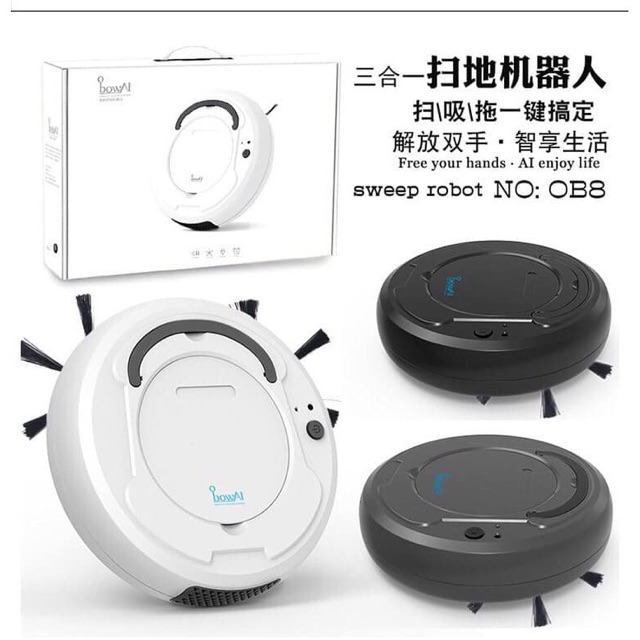 ROBOT HÚT BỤI LAU NHÀ 3IN1