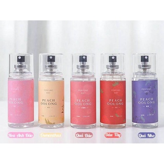 Xịt thơm toàn thân peach oolong body mist hương nước hoa siêu quyến rũ, ngọt ngào 80ml