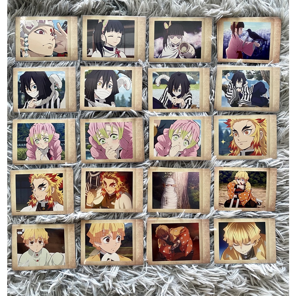 HÀNG CHÍNH HÃNG NGUỒN NHẬT - CÓ SẴN - Thẻ Bo góc KNY - Card Pola Kimetsu No Yaiba - Goods Anime KNY - VVCG5
