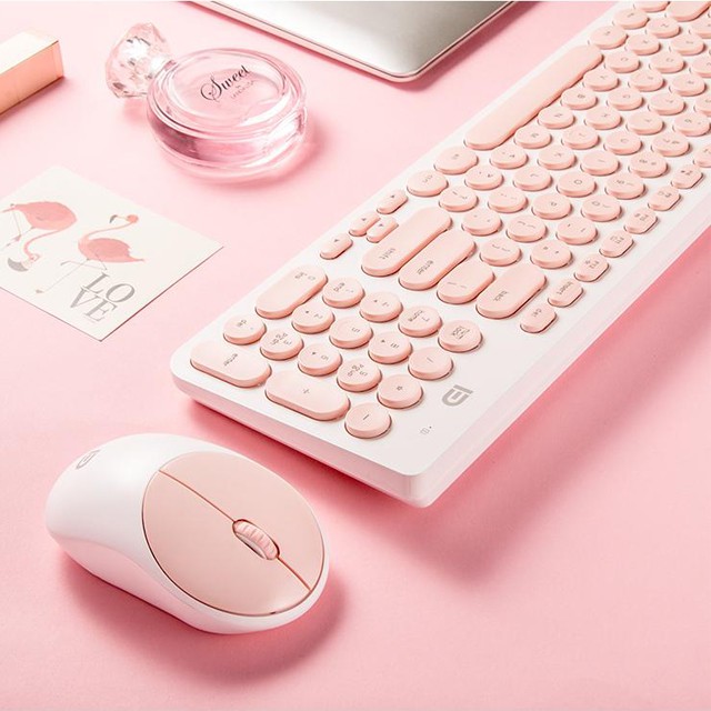 [RẺ NHẤT SHOPPE] Bộ Bàn Phím Và Chuột Không Dây Văn Phòng, Học Tập Forter IK6630 Phím Bấm Cực Êm - Nhiều Màu | BigBuy360 - bigbuy360.vn