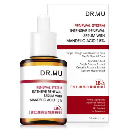 Serum Tái Tạo Da Dr. Wu mandelic acid 18% 5ml, 15ml và 30ml