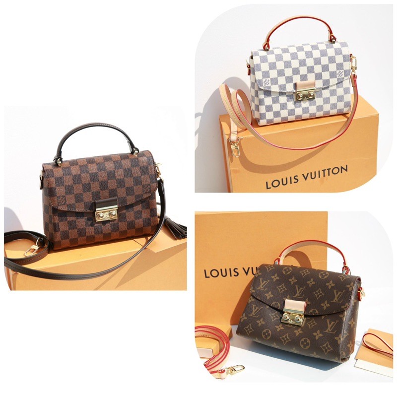 Túi LV Croisette fullbox s25 kèm code chất đẹp nha