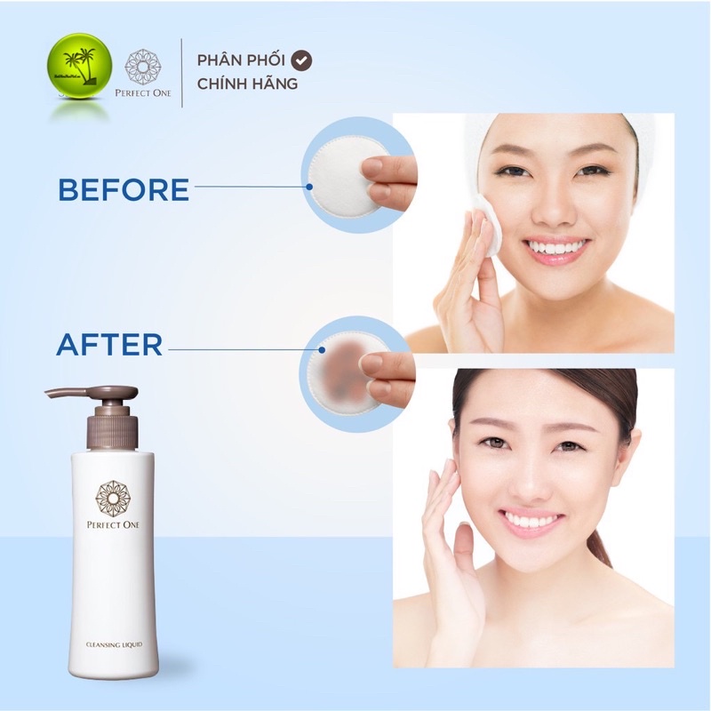150ml Dung dịch làm sạch tẩy trang Perfect One Cleansing Liquid 150ml