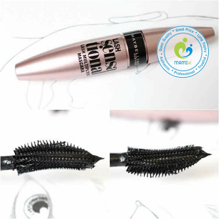 Chuốt mi cho nữ từ 16 tuổi không lem, không trôi Mascara Maybeline Lash Sensational, USA