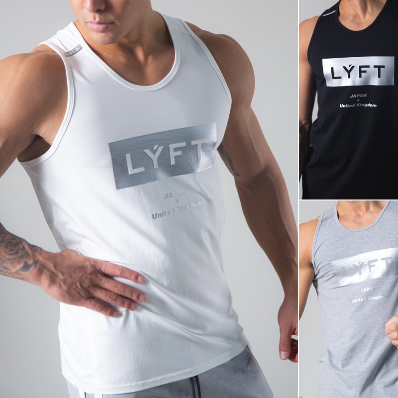 Áo Thun Ba Lỗ Thể Thao Bằng Vải Cotton Dành Cho Nam