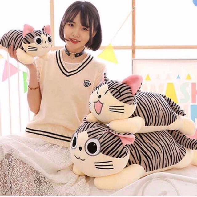 Mèo chi - gấu bông Mèo Chi  các cỡ