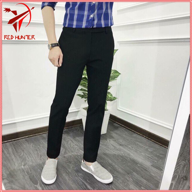 Quần âu nam ống côn RD vải lụa co giãn,quần tây nam không nhăn không xù 4 màu | BigBuy360 - bigbuy360.vn