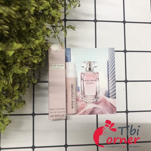 [ vial ]Nước hoa Elie Saab Le Parfum Rose Couture EDP 1ml Chính Hãng