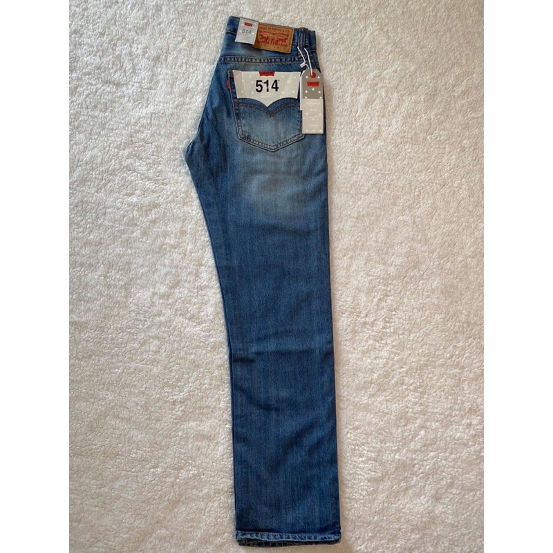 [Mã C1] Quần jean nam LEVI’S 514 xanh bạc size 30