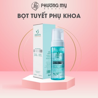 Dung dịch vệ sinh phụ nữ bọt tuyết phụ khoa Regina Fresh Orenya 150ml NCC Phương My Beauty