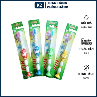 Vỉ 12 bàn chải trẻ em chim cánh cụt cute, dễ thương dành riêng cho bé