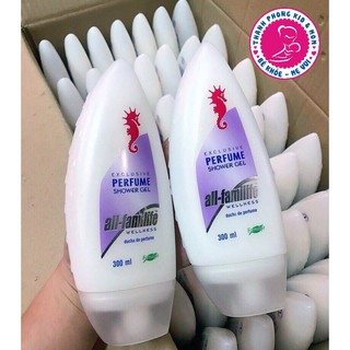 Sữa tắm dưỡng da cá ngựa Algemarin Perfume Shower Gel